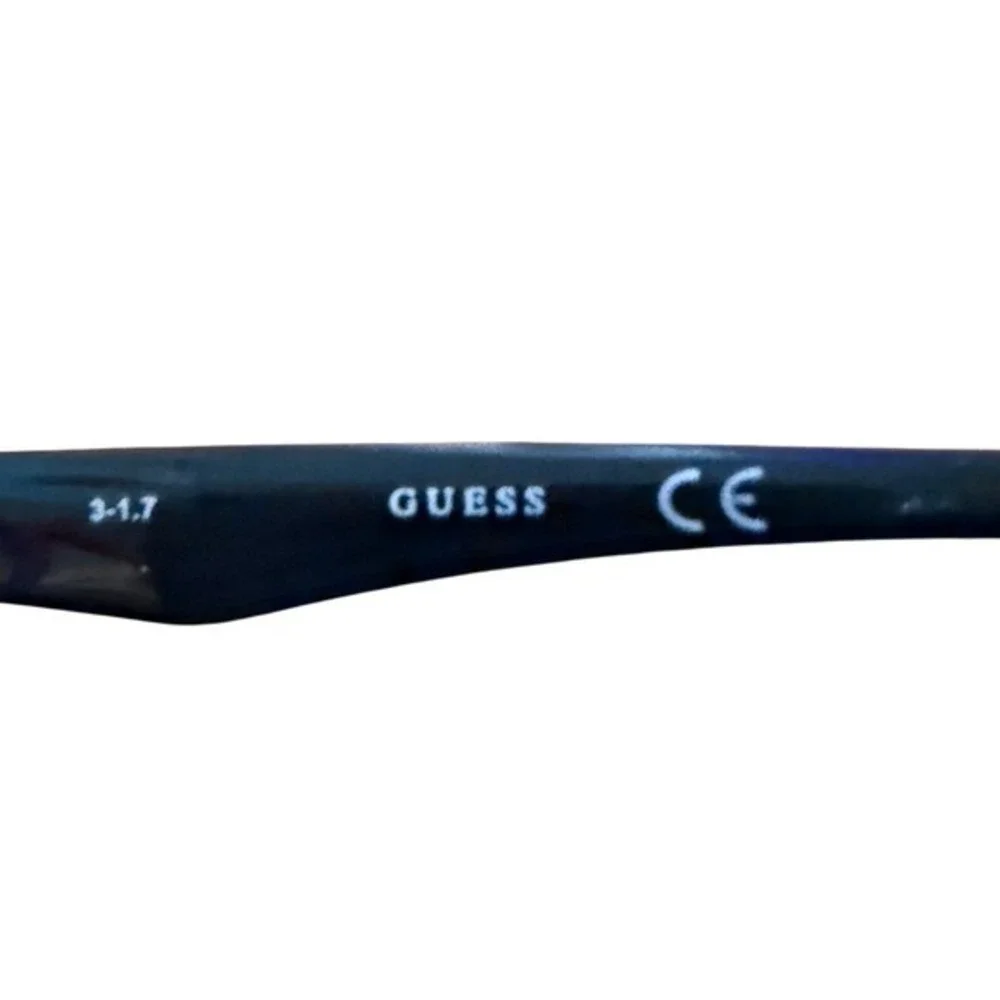 Guess Pink Tortoise‎ Black Rectangular Eyeglass FRAMES ONLY Designer
